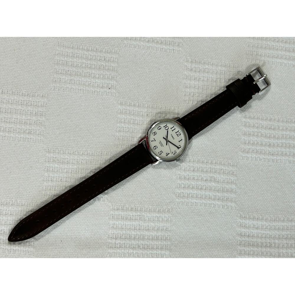 Timex Easy Reader 35mm Indiglo New Battery & Strap - Picture 4 of 12